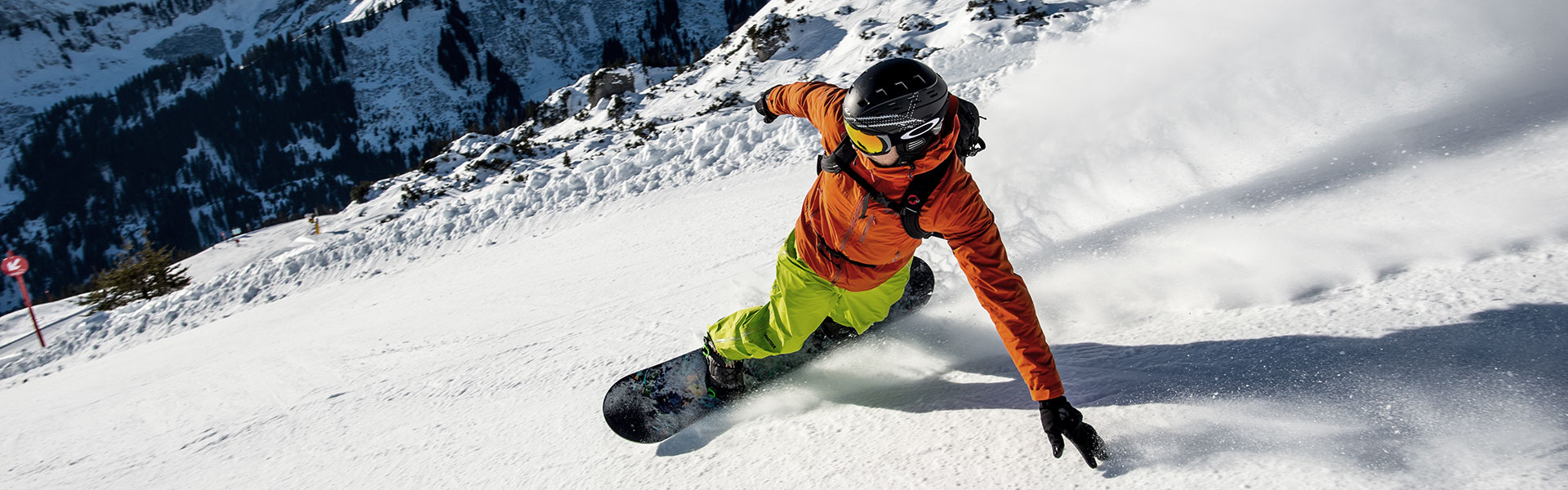 Snowboard und Skifahren in der Bergen Kleinwalsertal - Haus Narzisse